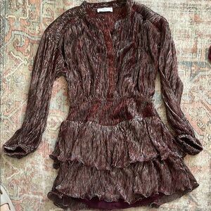 Talulah Metallic Party Dress